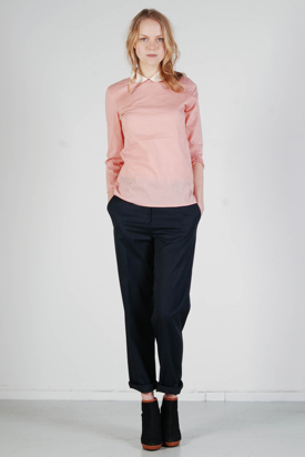 BZR: Elsie Blouse Pink