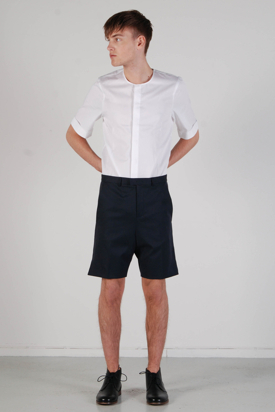 Carin Wester: Samir Blue Petunia Shorts