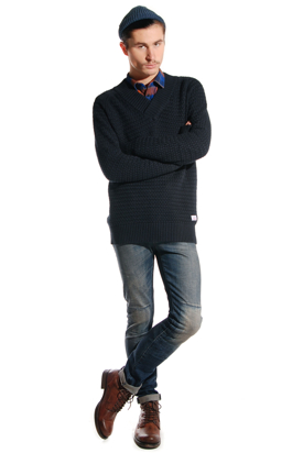Elvine: Josef Navy Sweater