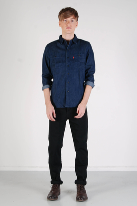 Levis: Worker Shirt Rinse Denim