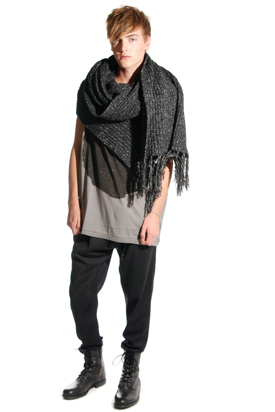 Carin Wester: Omaha Black Mix Halsduk
