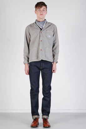 Edwin: Road Jacket Hickory Large Stripes