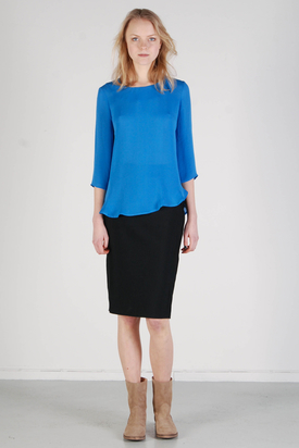 Carin Wester: Shirin Blue Top