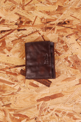 Nic & Mel: Classic Wallet Cash New Dark Brown