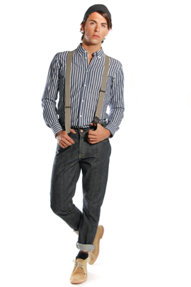 Dr Denim: Topher Striped Shirt