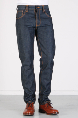 Nudie: Sharp Bengt Dry Dirt Organic Jeans