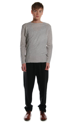 Ubi Sunt: Boatneck Longsleeve Top