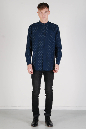 Samsøe & Samsøe: Liam Blue FX Shirt
