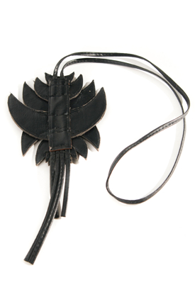 Gabriella Svarvare: Necklace Leather Patch