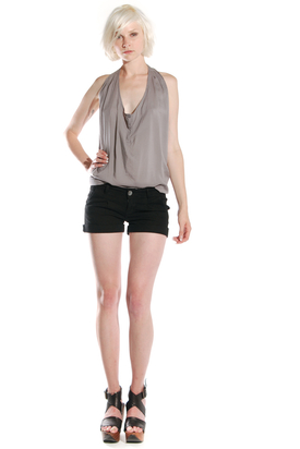 Dr Denim: Ninny Light Black Shorts