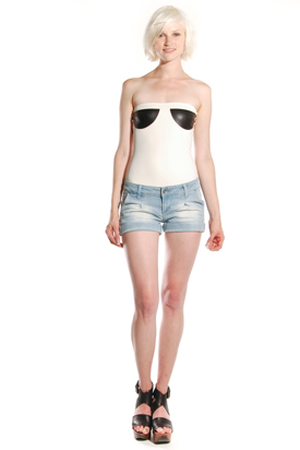 Dr Denim: Ninny Light Antique Shorts