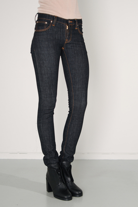 Nudie: Tight Long John Denim Stretch Jeans
