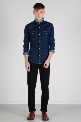 Lee: Western Shirt Stone
