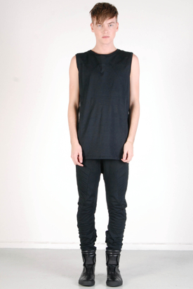 Odeur: Pattern Tank Black