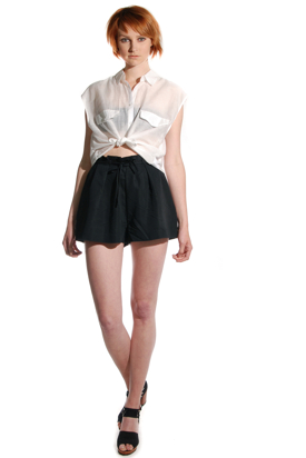 Cheap Monday: Tie Shorts Black