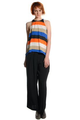 Cheap Monday: Angela Tank Orange/Blue