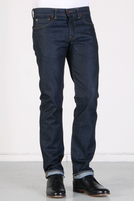 Edwin: ED-71 Slim Blue Greaser Wash