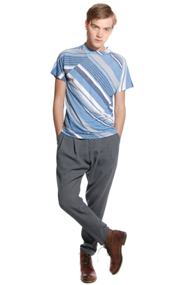 Lagom: Charlie Blue/White Tee
