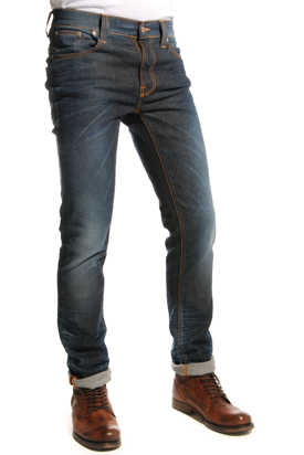 Nudie: Thin Finn Cloudy Steel
