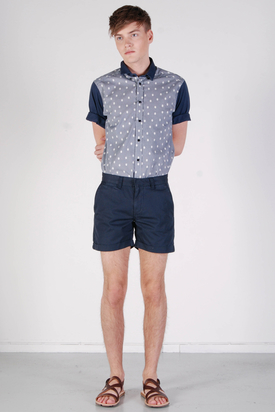 Knowledge Cotton App: Twisted Twill Tuffet Shorts