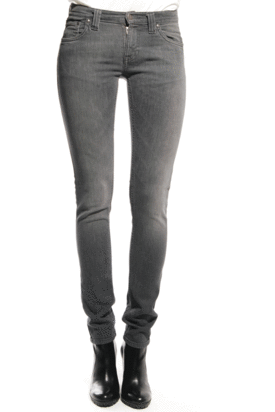 Nudie: Tight Long John Worn Grey