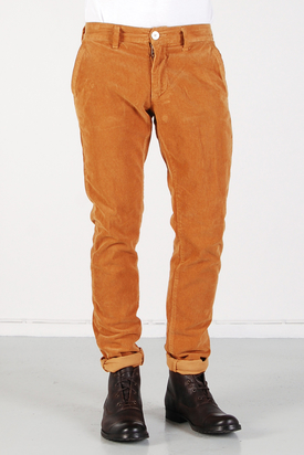 Elvine: Slimson Cord Chino Cinnamon