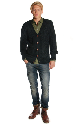 Dr Denim: Corey Black Cardigan