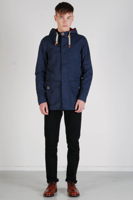 Elvine: Gonza NC Poplin Blue Jacket