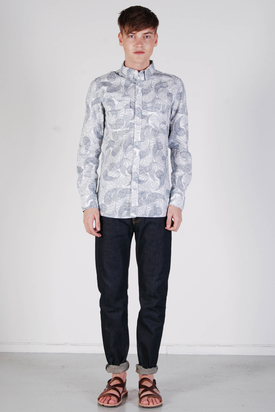 Dr Denim: Bryn Paisley Shirt