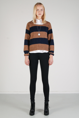 Levis: Rugby Stripe Crew Neck Sweater