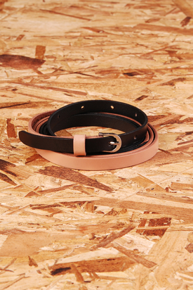 Cheap Monday: Contrast Belt Black