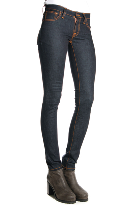 Nudie: Tight Long John Recycle Dry Power Jeans
