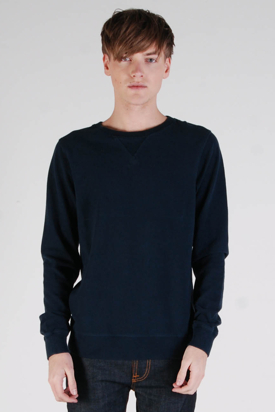 Nudie: Sweatshirt Indigo 