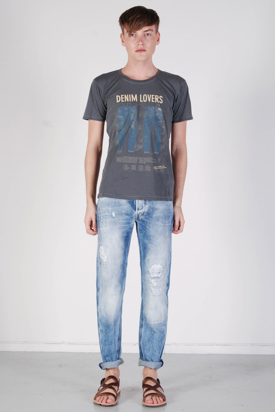 Nudie: Round Neck Tee Org Pants