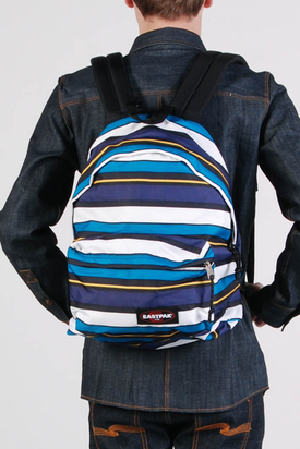 Eastpak: Padded Pak'r Streak Navy