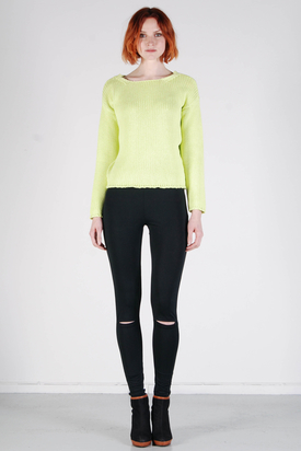 Samsøe & Samsøe: Radford Sunny Lime Sweater