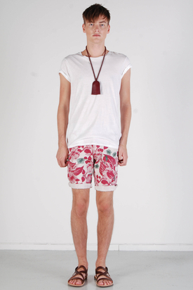 Dr Denim: William Flower Shorts