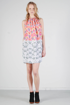 S'nob: Lauren Dress Fusion Coral