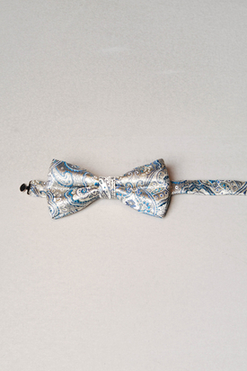 Huntley: Paisley Silver Fluga