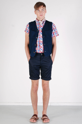 Dr Denim: William Deep Blue Shorts