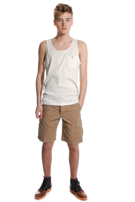 Elvine: Tom Jersey Knot Tallow Tank