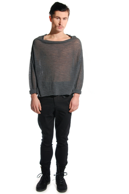 Ubi Sunt: Draped Boatneck Sweater
