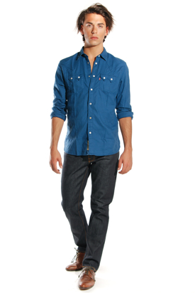 Levis: Ls Sawtooth Bright Indigo