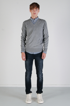 Ben Sherman: Redwick Slate Grey Marl