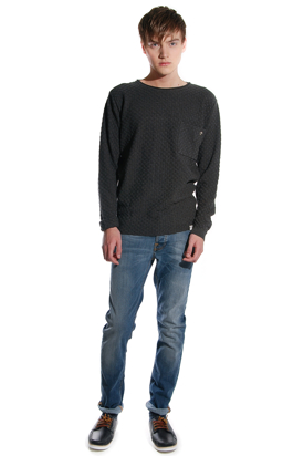 Elvine: St Louis Dark Grey Sweater
