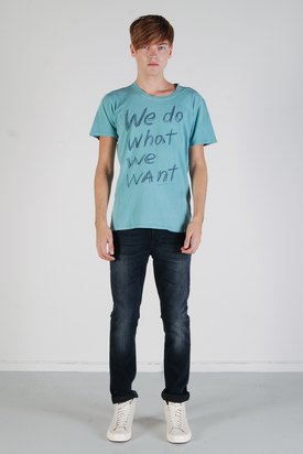 Nudie: Round Neck We Do What We Want T-shirt