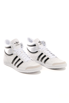 Adidas: Top Ten Hi Sleek White Shoe