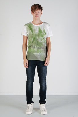 Cheap Monday: Tor Printed Tee Bone