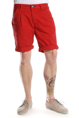 Dr Denim: Eddie Red Shorts