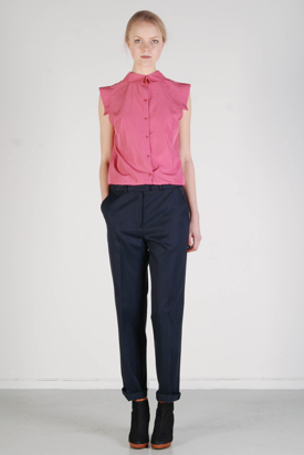 Carin Wester: Steffi Blue Petunia Trousers